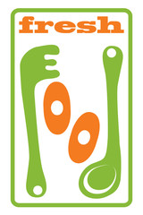 fresh food symbol