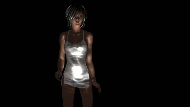 Digital Model posing