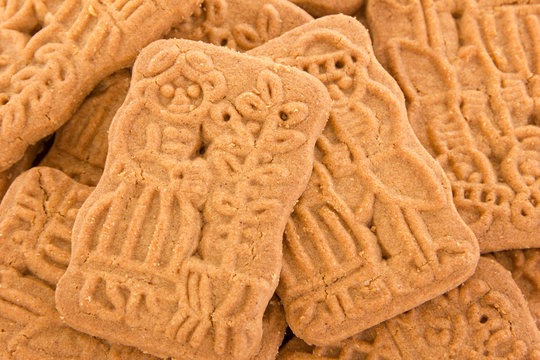 Closeup of some speculoos
