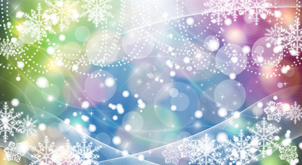 Christmas snowflakes texture