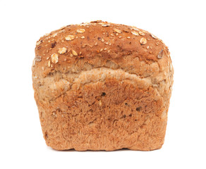 Fresh loaf of cereals bread