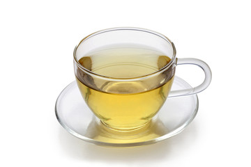 A cup of green tea