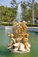 Fototapeta premium Fuente de Ceres en el Jardín del Parterre, Aranjuez (Madrid)