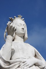 Statue du jardin du Luxembourg à Paris