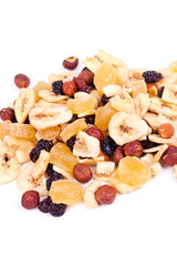 nuts, raisin, dried fruit