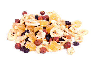 nuts, raisin, dried fruit