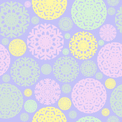 Christmas background. Snowflakes.