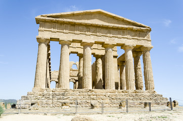Fototapeta premium Temple of Concordia in Agrigento, Italy