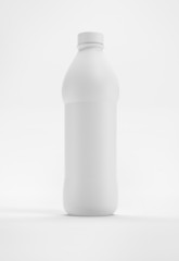 White Plastic Bottle