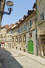 An old street in Ljubjlana
