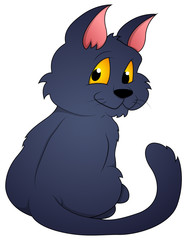 Cartoon Cat - Vector Illustration