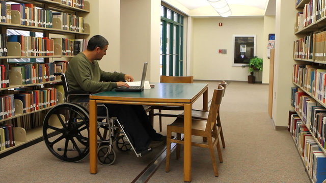Wheelchair Laptop Library