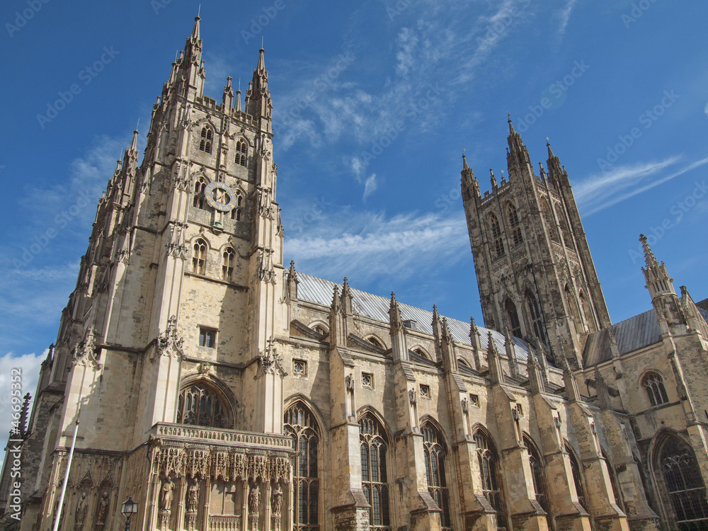 Sticker canterbury cathedral