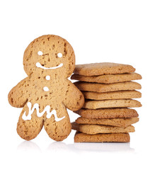Gingerbread man cookie