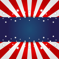 American flag design