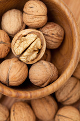 walnuts in a bowl