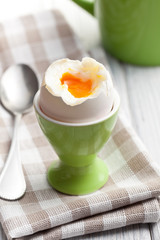 boiled egg in eggcup