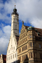 Obraz premium Marketplatz, Rothenburg ob der Tauber