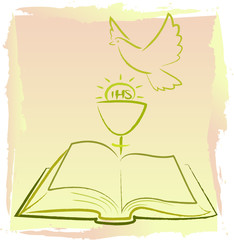 first holy communion -  holy spirit