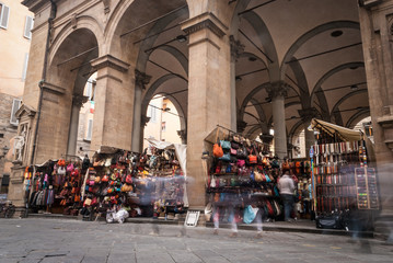 The San Lorenzo Markets,Florence, Italy.