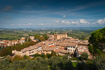 Fototapeta na wymiar Krajobraz Toscana