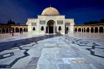 Poster Tunesië mausoleum in monastir