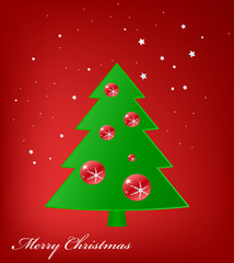 Christmas Greeting Card., vector, eps 10