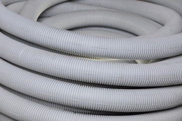 Corrugated pipe for electrical installations