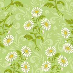 Seamless floral background