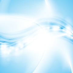 Naklejka premium Bright abstract waves. Vector background