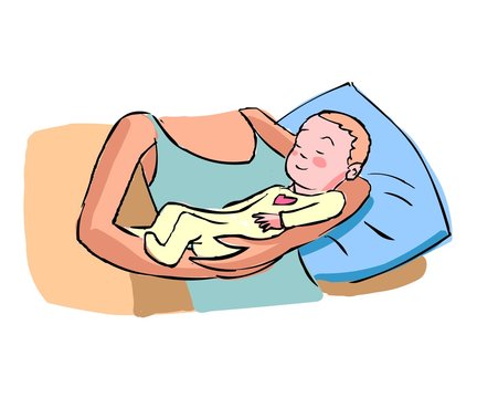 porter un b&eacute;b&eacute;