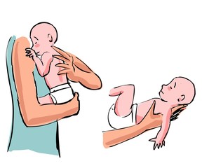 porter un bébé