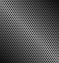Abstract perforated metallic dark background