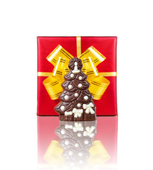 Christmas chocolate tree