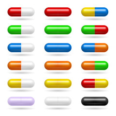Different medical tablets