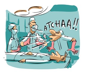 éternuements et rhume des foins