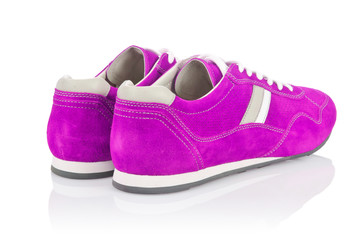 Sport males shoes isolated on white