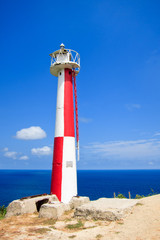 Fototapeta premium Red lighthouse
