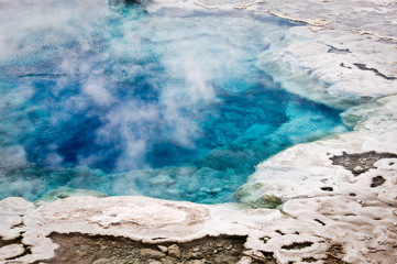 Artemisia geyser - Parc de Yellowstone, USA