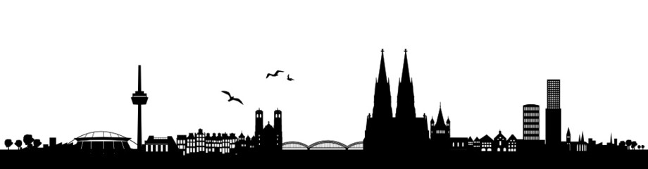 Kölner Skyline © SimpLine