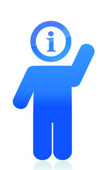 information icon face