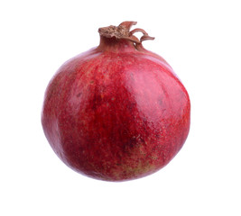 Pomegranate isolated on a white background