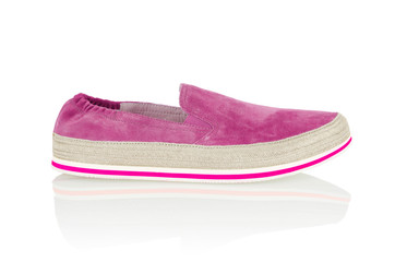 Sport males shoes isolated on white