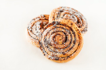 freshly baked cinnamon rolls
