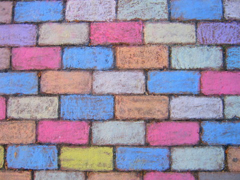Colored bricks