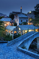 De kromme brug, Mostar