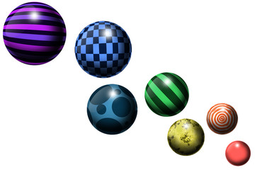 abstract ball background