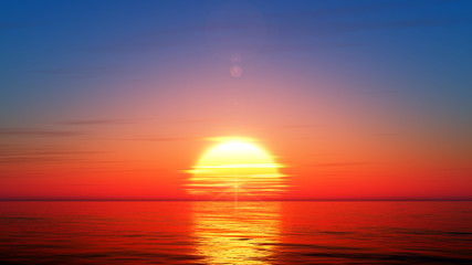 Obraz premium Wschód słońca
