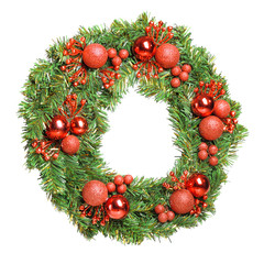 Decorative christmas wreath