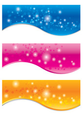 Fototapeta na wymiar Vector collection of banners